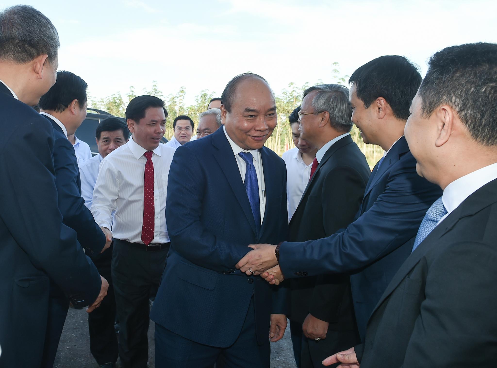 thủ tướng nguyễn xuân phúc dự lễ khởi công sân bay Long Thành