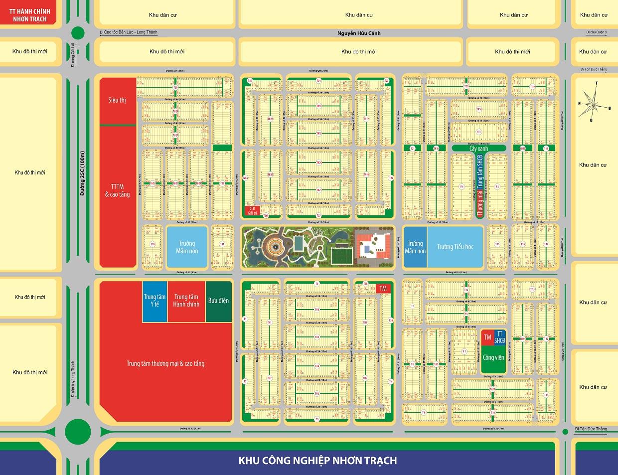 phân lô mega city 2 nhơn trạch đồng nai