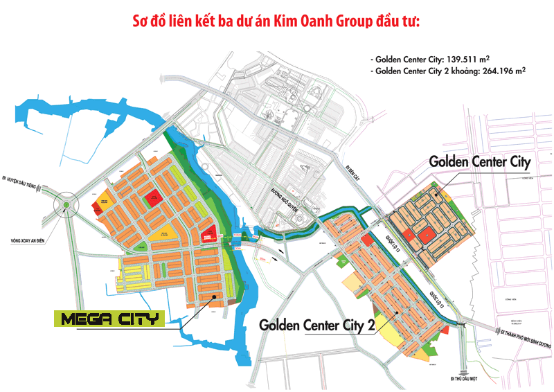 liên kết mega city 1 và golden center city 1 2