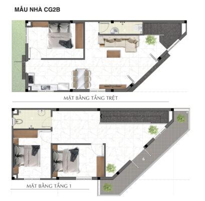 kết cấu nhà phố richhome 3