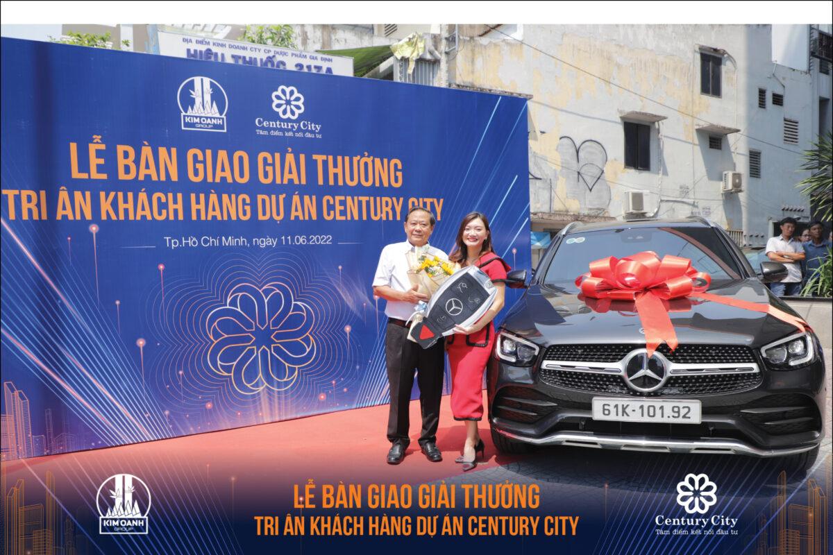 trao giải thưởng tri ân dự án century city