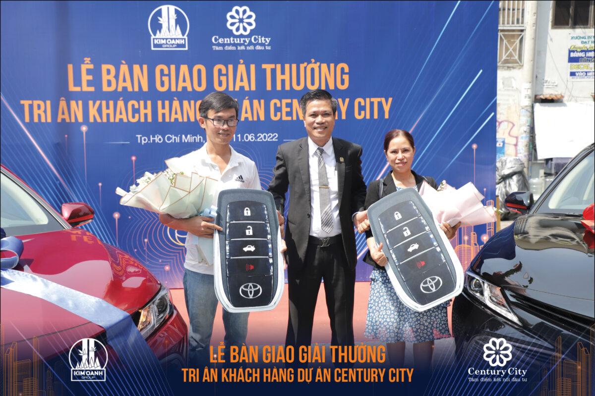 trao giải thưởng tri ân dự án century city