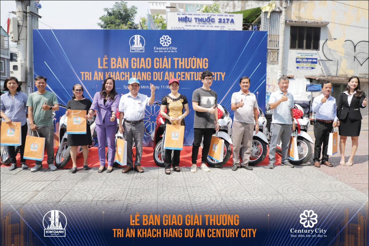 trao giải thưởng tri ân dự án century city