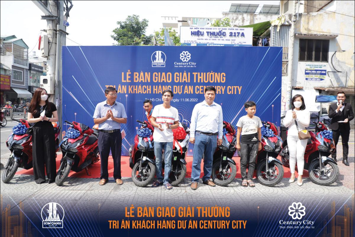 trao giải thưởng tri ân dự án century city