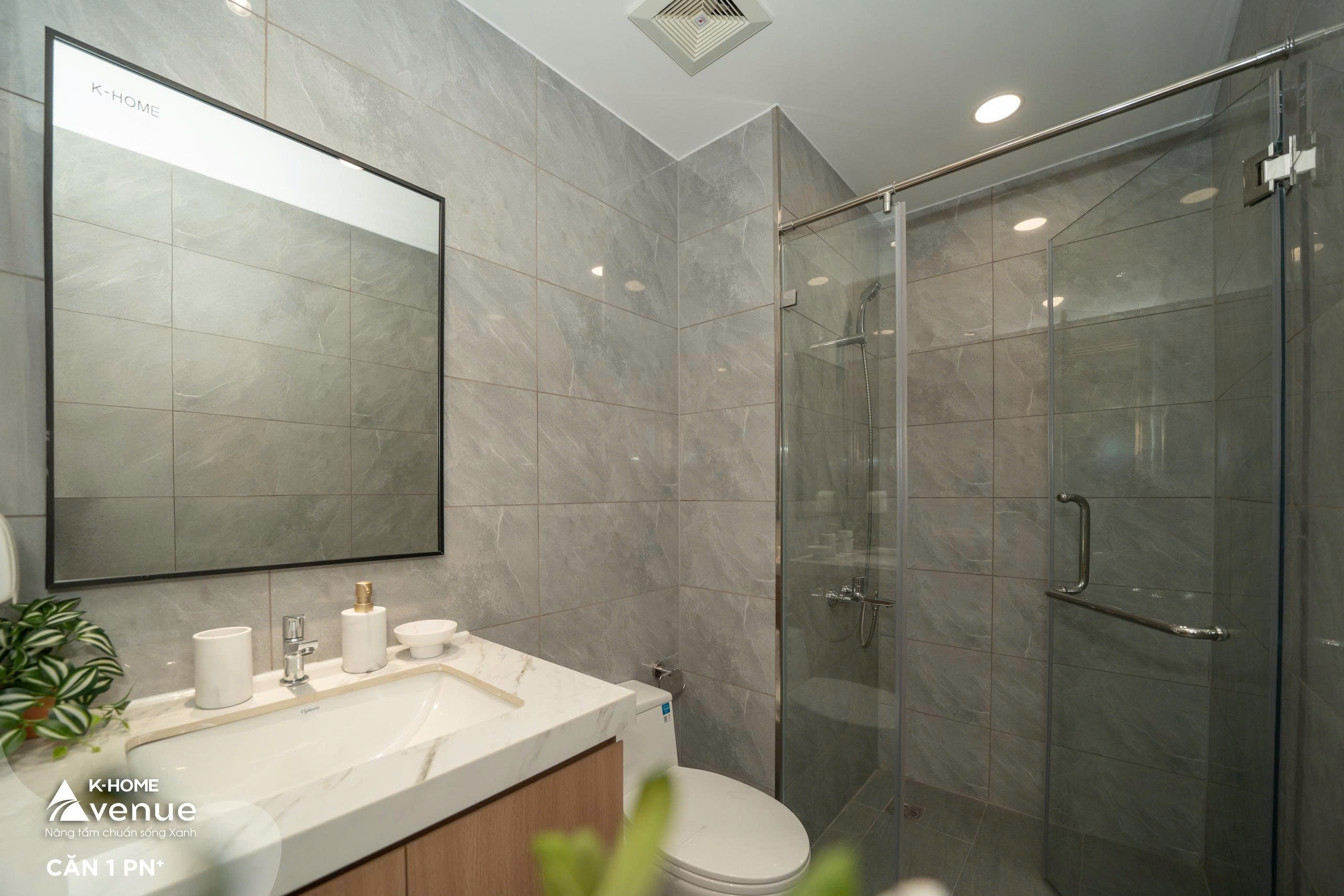Hình ảnh thực tế căn hộ 1pn+ dự án nhà ở xã hội K-Home Avenue Nhơn Trạch