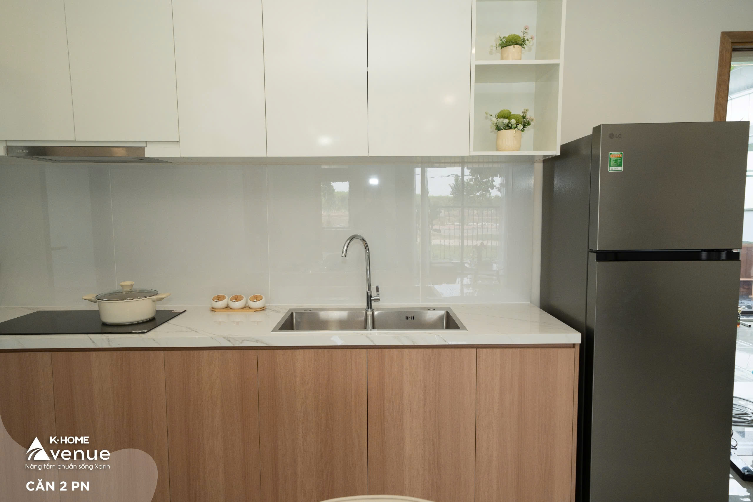 Hình ảnh thực tế căn hộ 2pn dự án nhà ở xã hội K-Home Avenue Nhơn Trạch
