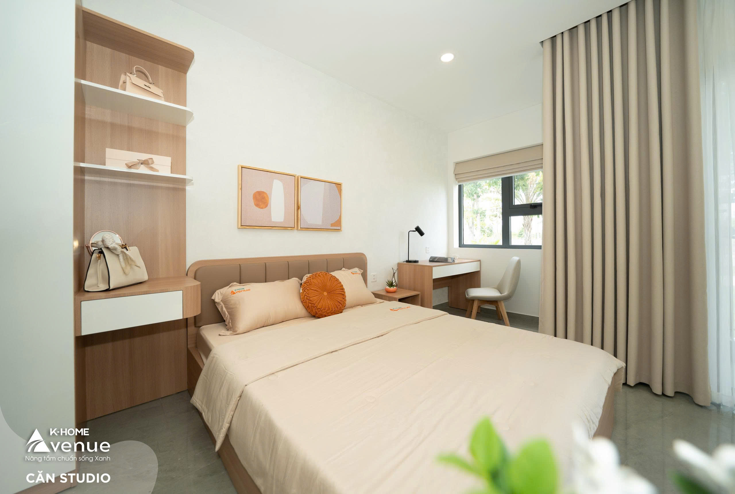 Hình ảnh thực tế căn hộ Studio dự án nhà ở xã hội K-Home Avenue Nhơn Trạch