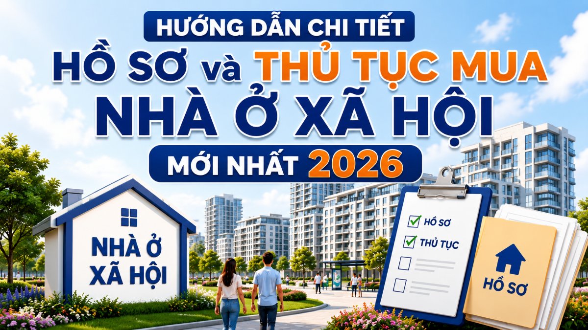 Hướng dẫn chi tiết Hồ sơ và Thủ tục mua Nhà ở xã hội mới nhất 2026