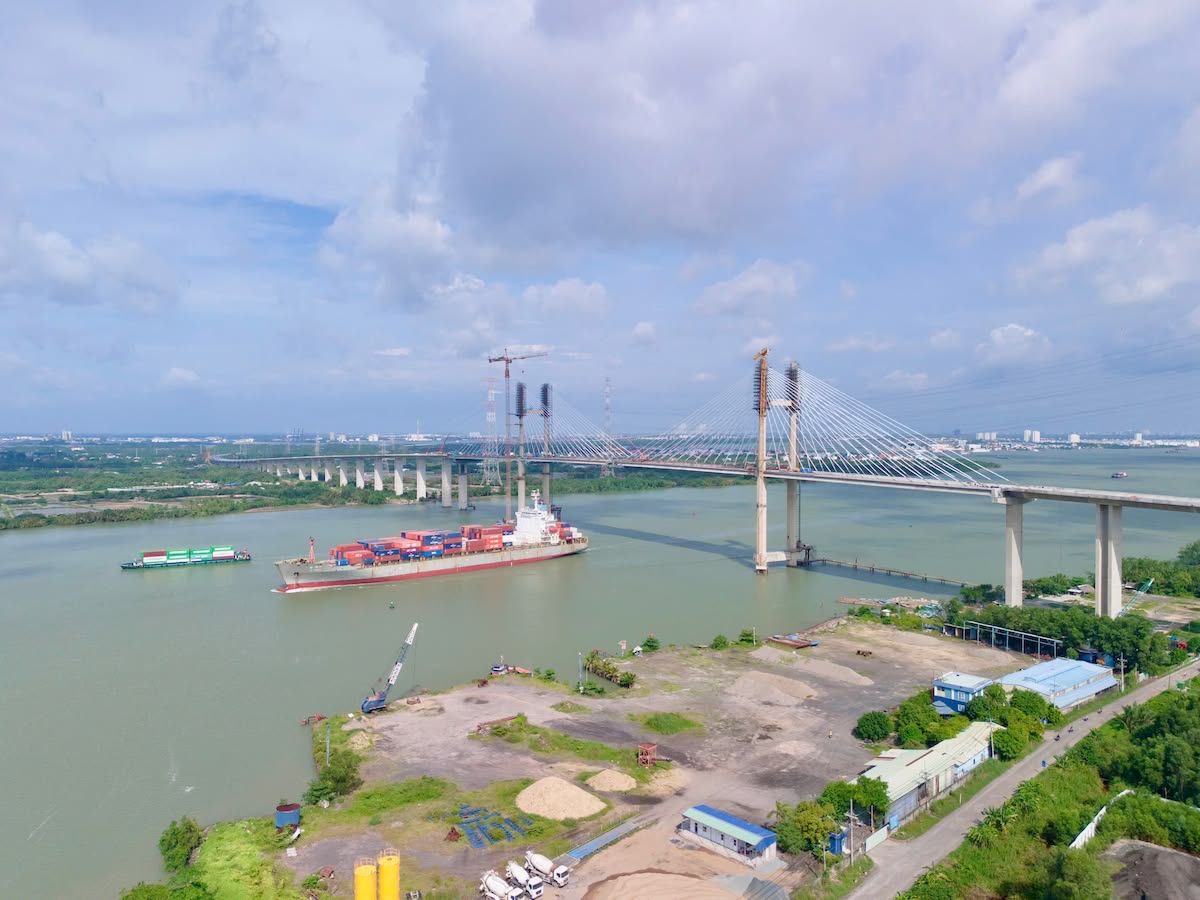 Hợp long cầu Phước Khánh: kết nối miền Tây - Nhơn Trạch - sân bay Long Thành nhanh chóng hơn
