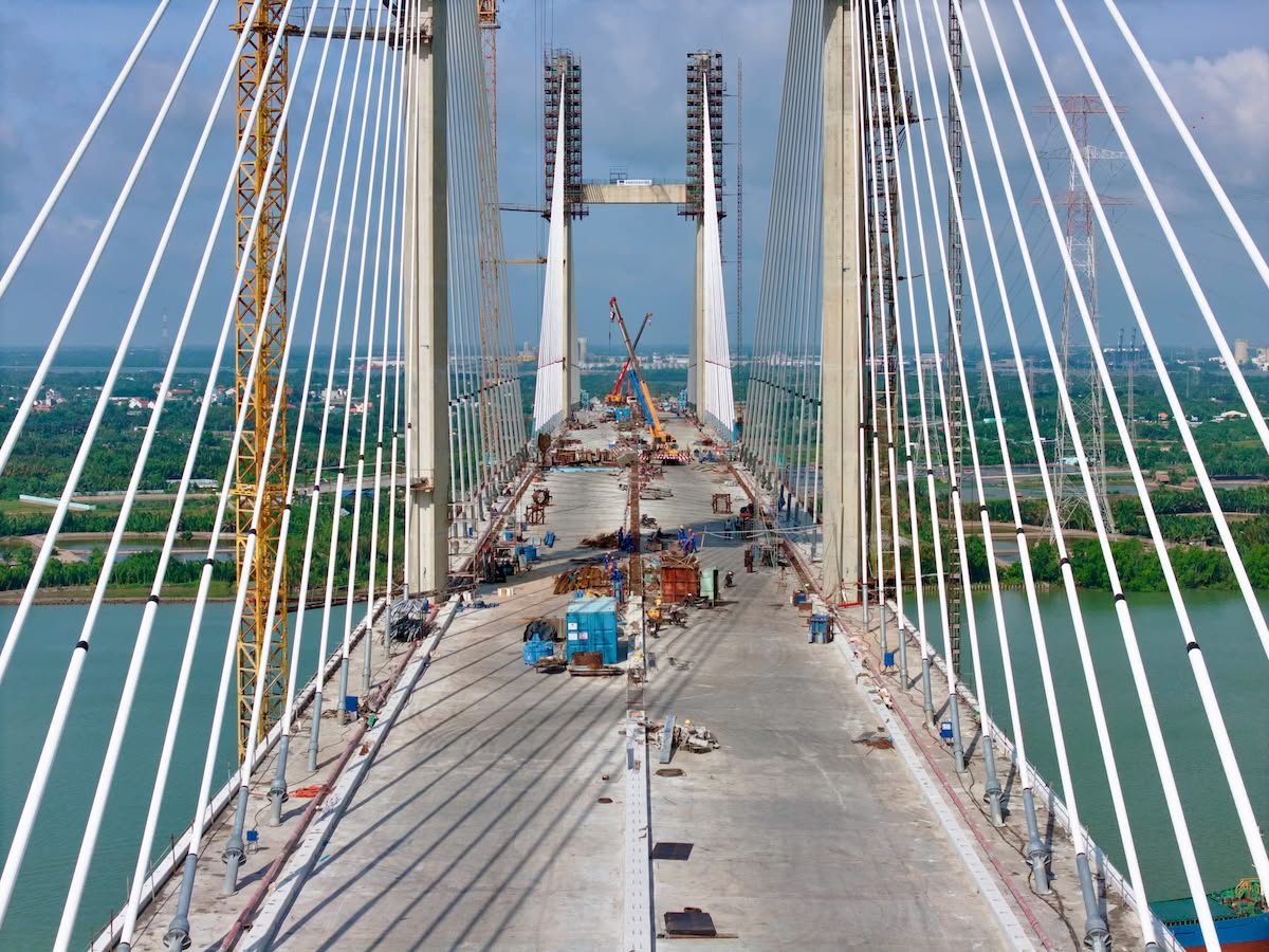 Hợp long cầu Phước Khánh: kết nối miền Tây - Nhơn Trạch - sân bay Long Thành nhanh chóng hơn