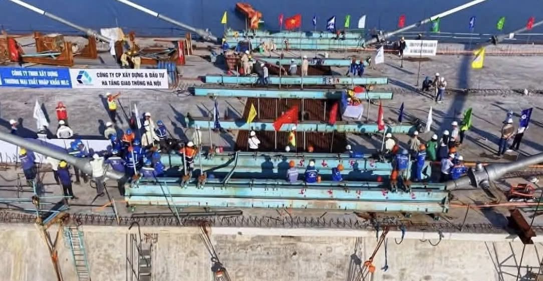 Hợp long cầu Phước Khánh: kết nối miền Tây - Nhơn Trạch - sân bay Long Thành nhanh chóng hơn