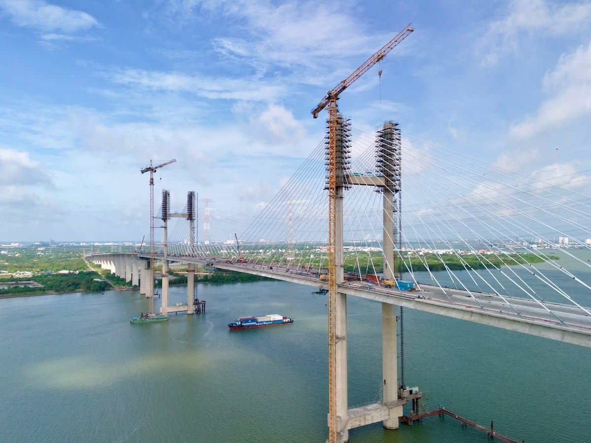 Hợp long cầu Phước Khánh: kết nối miền Tây - Nhơn Trạch - sân bay Long Thành nhanh chóng hơn