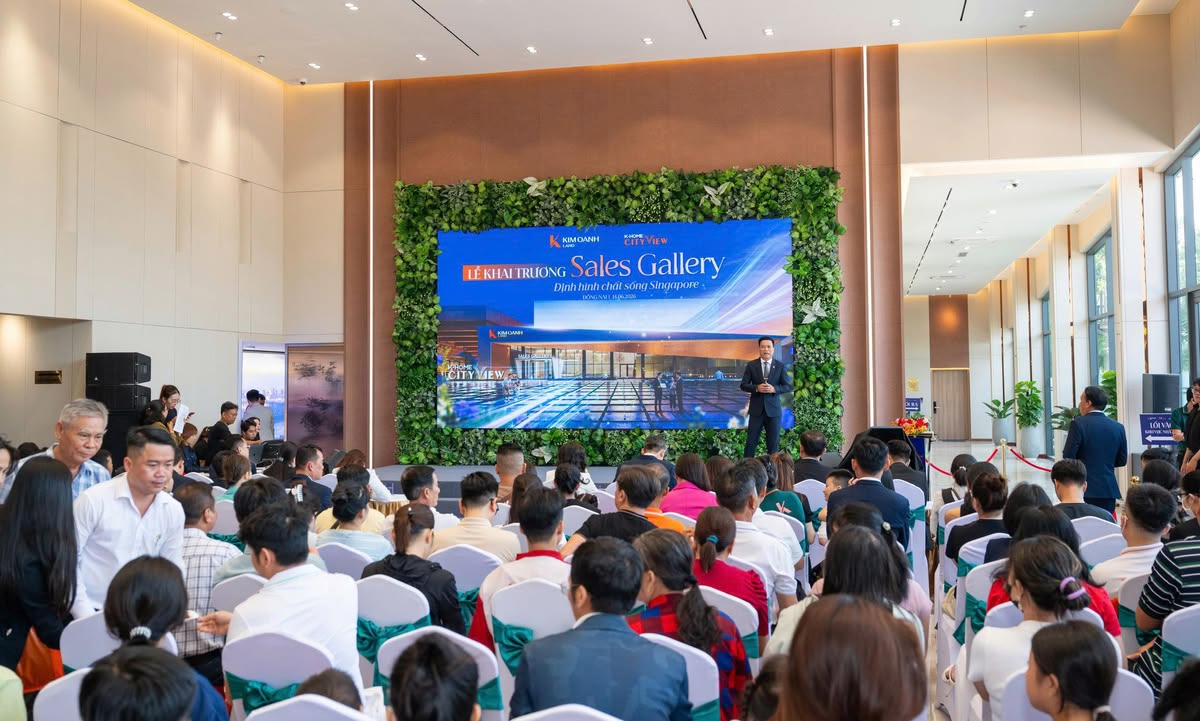 Khai trương Sales Gallery và Căn hộ mẫu NOXH K-Home City View