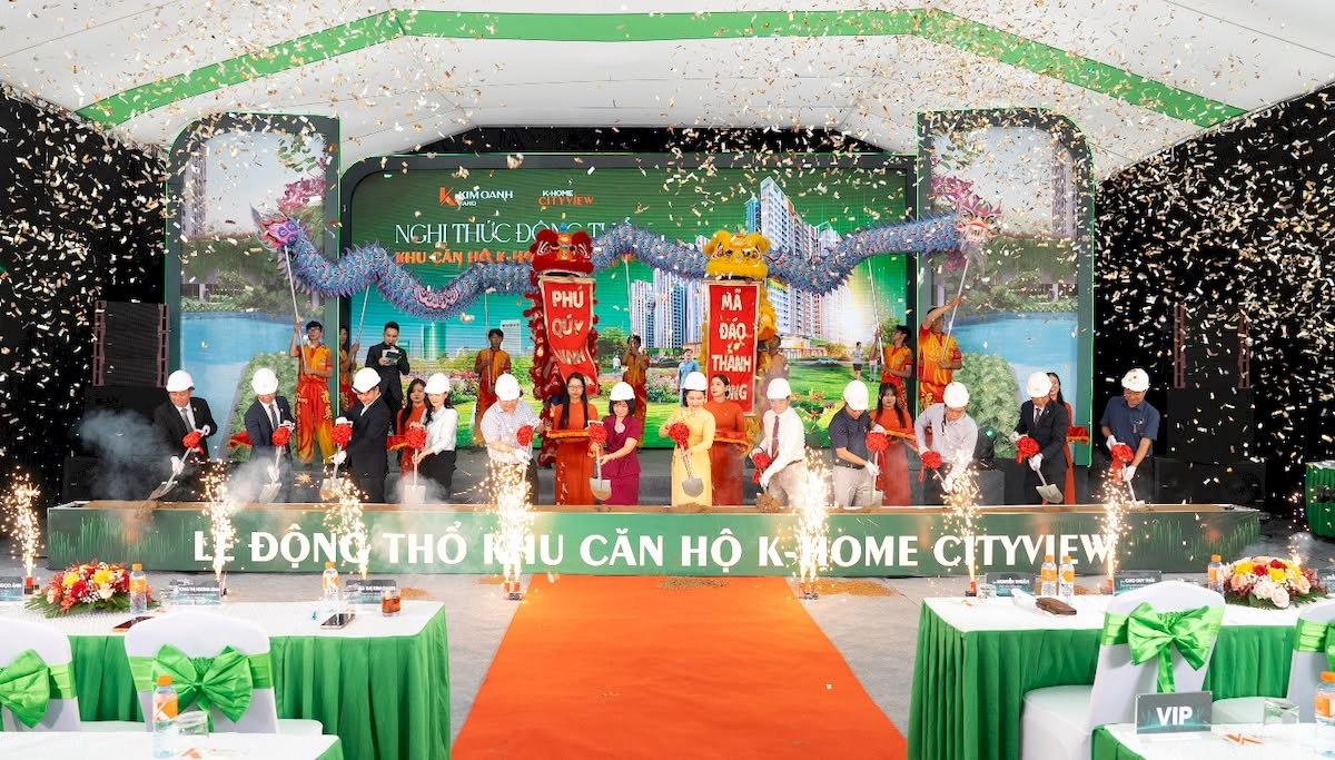 Kim Oanh Land khởi công dự án NOXH K-Home City View tại Biên Hòa