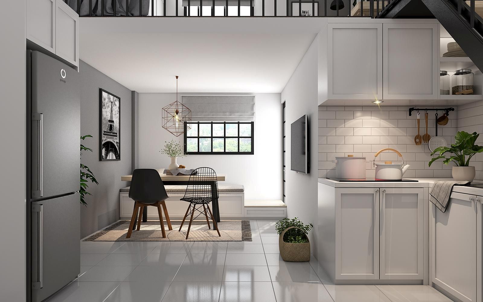 Căn hộ mẫu dự án NOXH Happy Home Nhơn Trạch