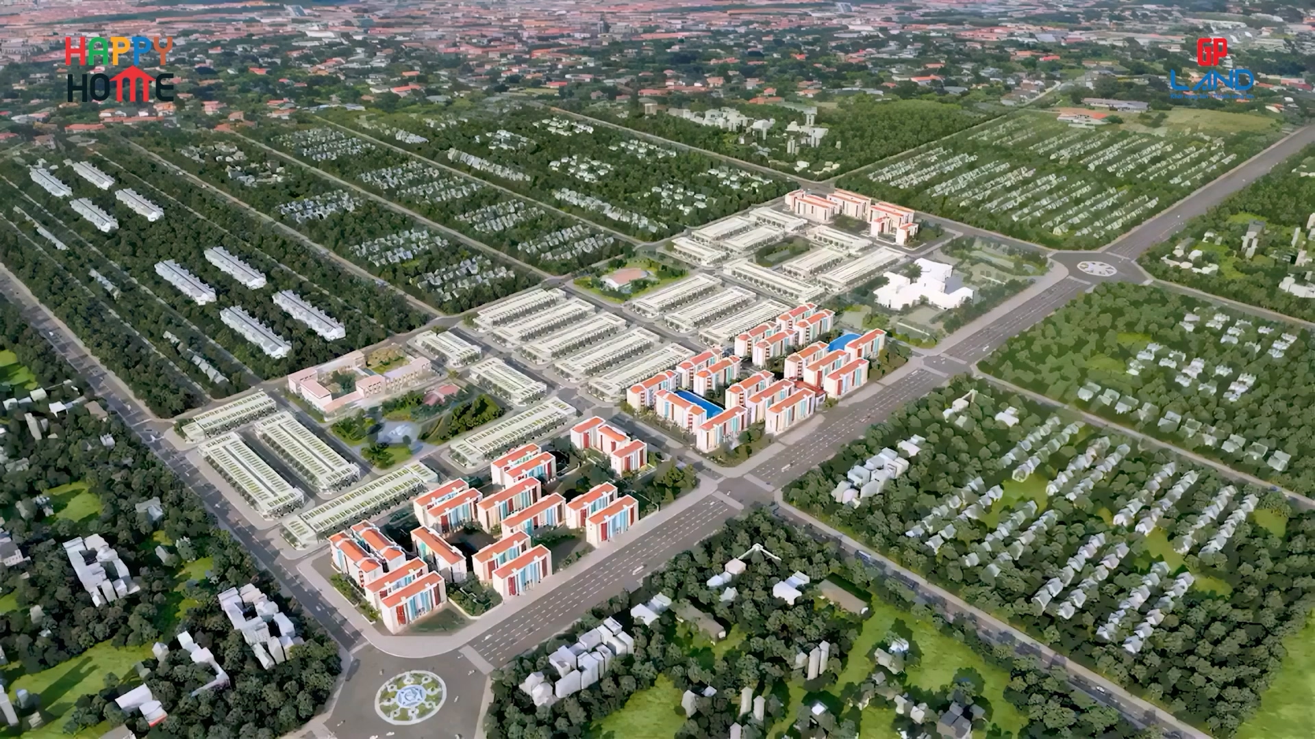 Tổng quan dự án nhà ở xã hội happy home Nhơn Trạch