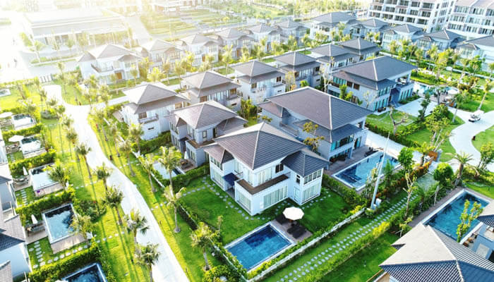 Phối cảnh biệt thự đơn lập Hưng Vượng dự án Đông Tăng Long Ba Son